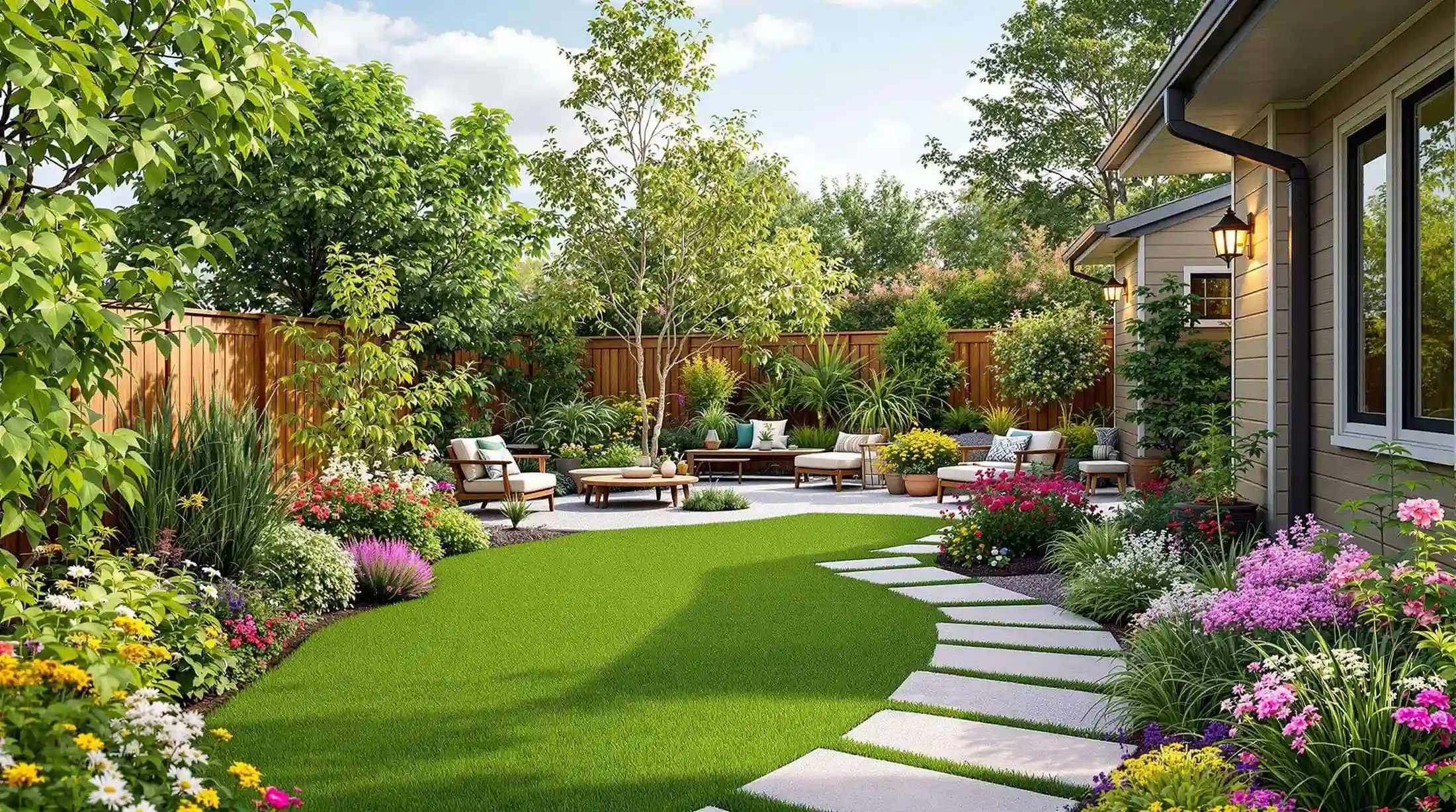 Professional Landscaping Services - Custom Garden Design and Outdoor Living